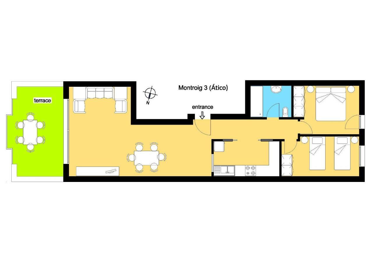 Apartamento Montroig 3 Atico Sitges Zewnętrze zdjęcie